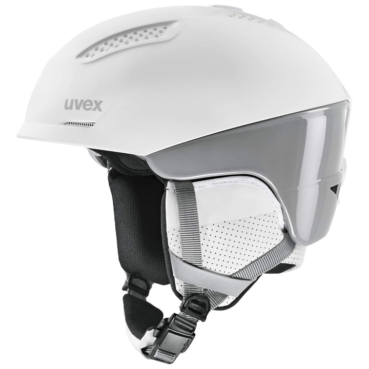 Uvex Unisex-Erwachsene Ultra Pro Skihelm white/grey 51-55 cm, white/grey 51-55 cm