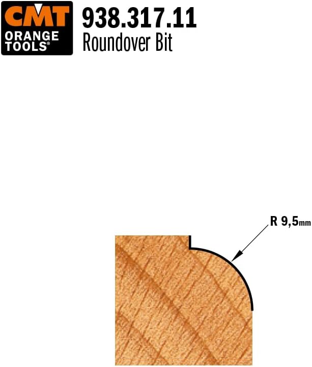 CMT Orange Tools 938.317.11 – Erdbeere R. Concavo mit rodam. HM S 8 D 31.7 R 9.5