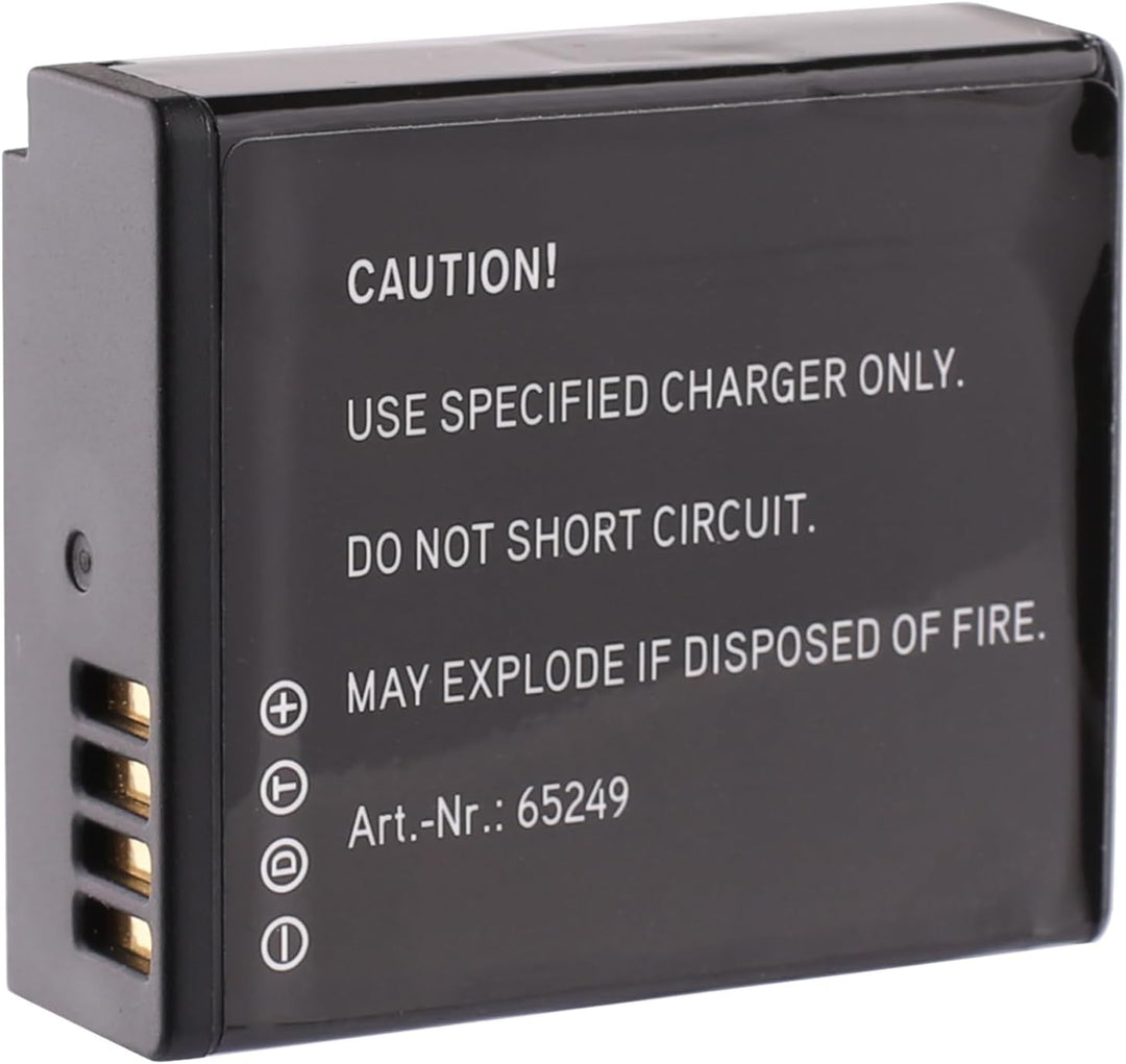 Blumax Akku 1025mAh + Ladegerät Netzteil ersetzt Panasonic DMW-BLG10 e kompatibel mit Panasonic Lumi