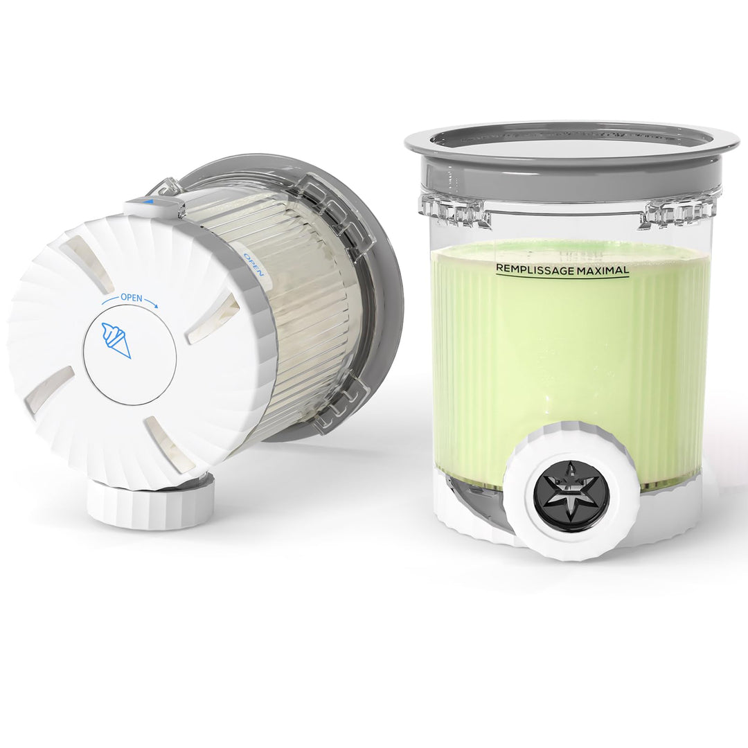 GoMaihe Behälter Kompatibel mit Ninja Swirl CREAMi: 2er-Set Tubs Zubehör für die Ninja Creami NC701