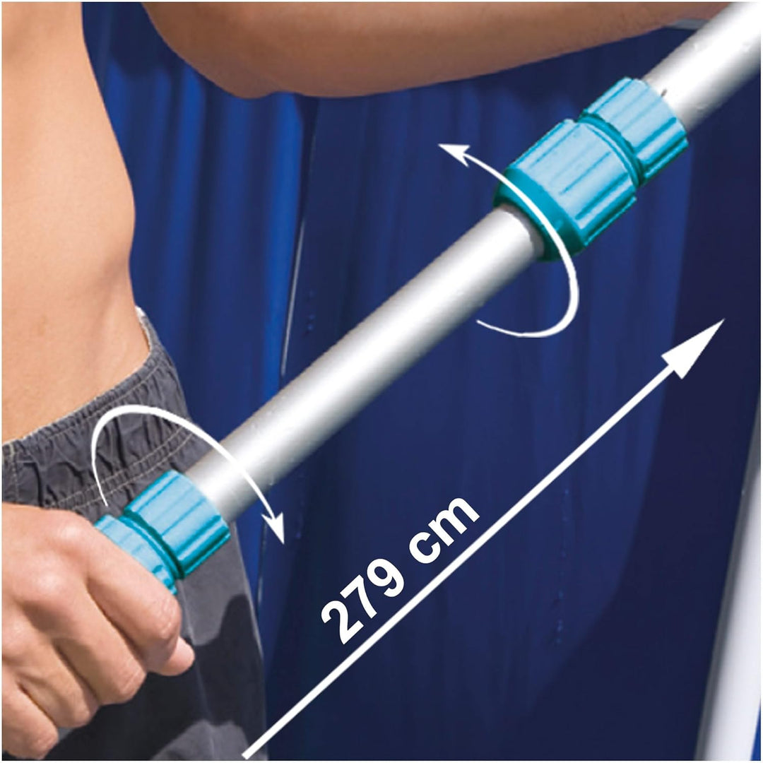 Intex Deluxe Pool Maintenance Kit - Poolzubehör - Pool Reinigungsset - 5-teilig, Mehrfarbig 5-teilig