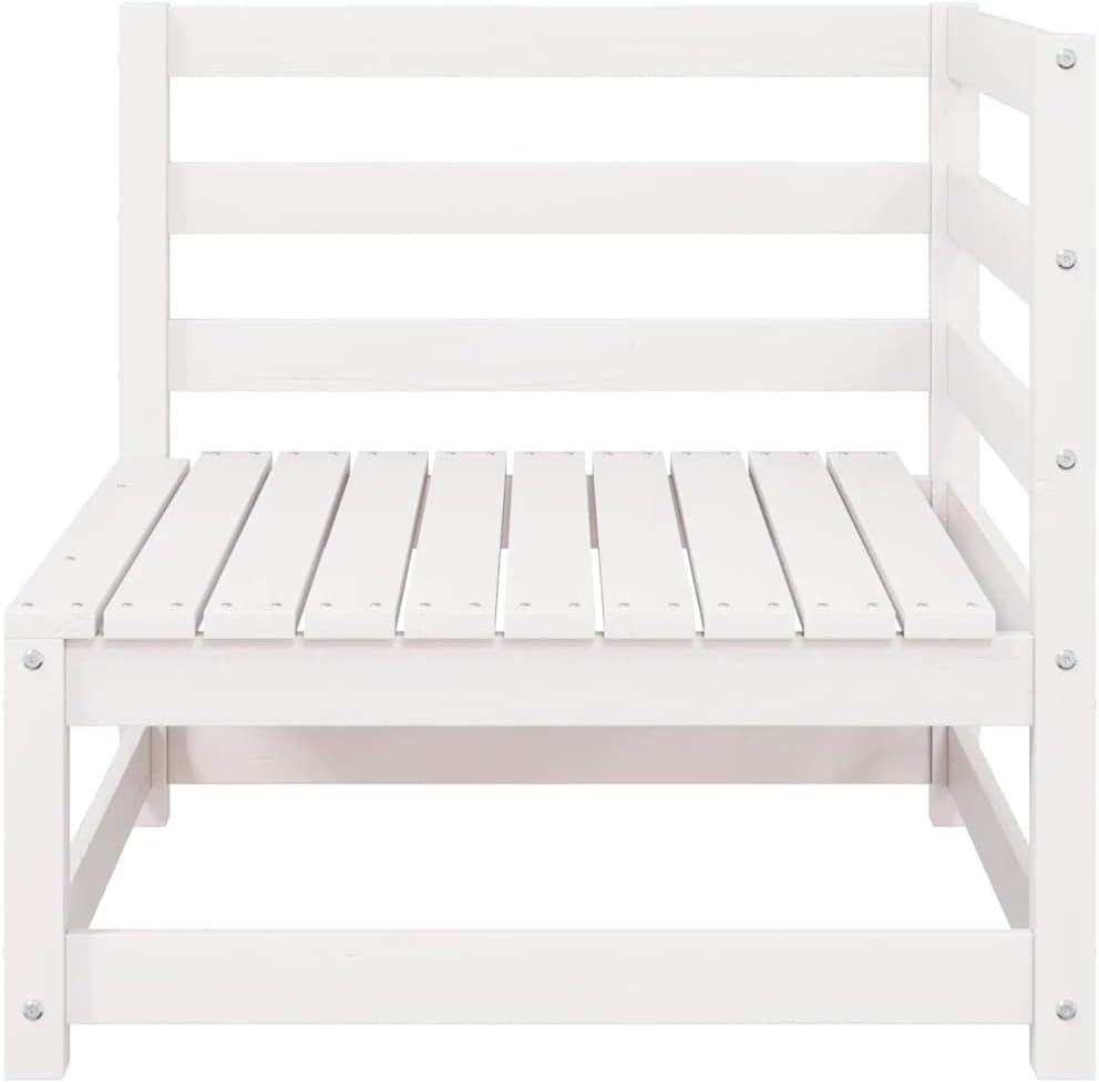 vidaXL Garten Ecksofa mit Kissen, Modular Gartenmöbel, Sofa Lounge Sessel für Garten Terrasse Balkon