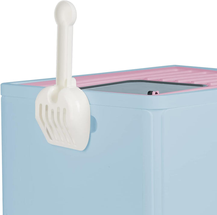 Vollständig Geschlossene Katzentoilette mit Deckel Schubladentyp Desodorierende Cat Litter Box Gross