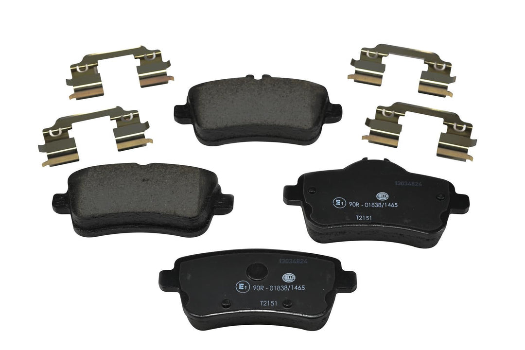HELLA PAGID 8DB 355 019-741 Bremsbelagsatz - T2151 - Dicke/Stärke: 18.7mm - Bremssystem: TRW - für V