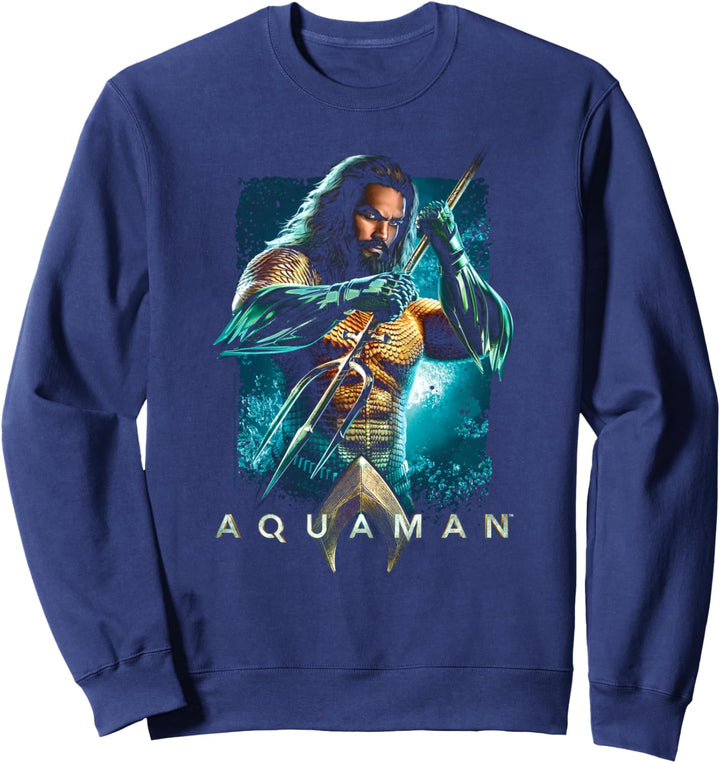 Aquaman Movie Trident Sweatshirt