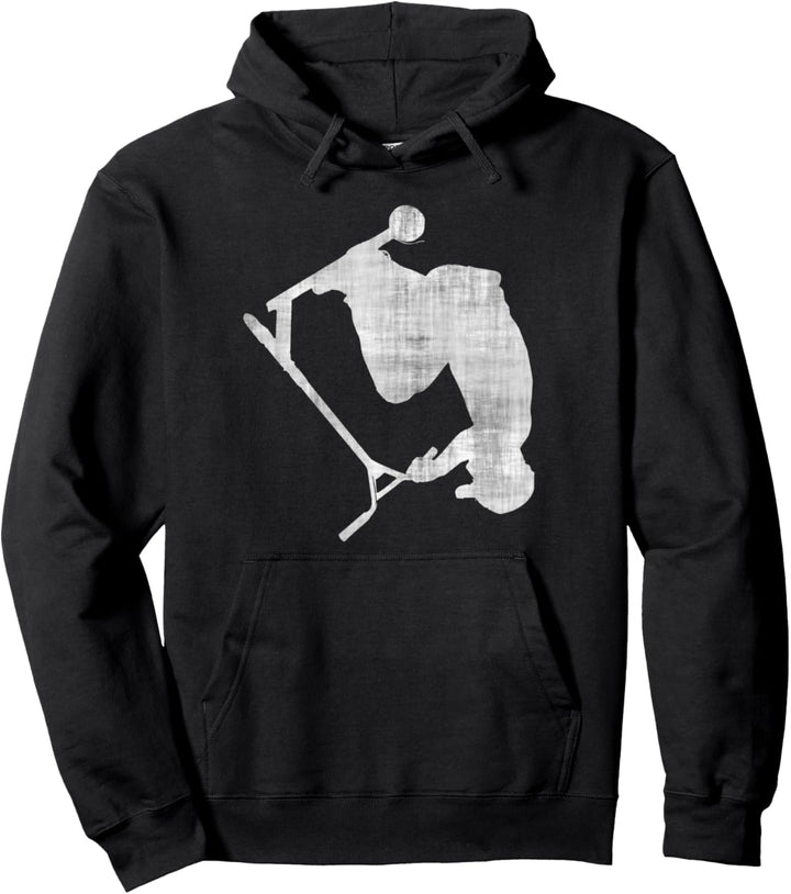 Stunt Scooter Roller Stuntroller Vintage Pullover Hoodie
