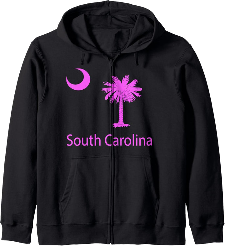 SC Bundesstaatsflagge South Carolina Kapuzenjacke