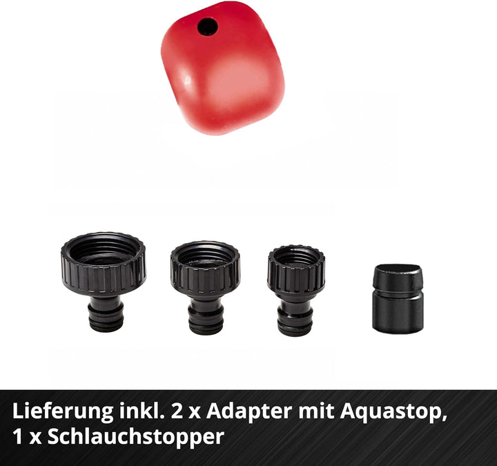 Einhell Akku-Schlauchtrommel GE-HR 18/30 WH Li-Solo (18 V, automatische Schlauchaufwicklung, 180° sc