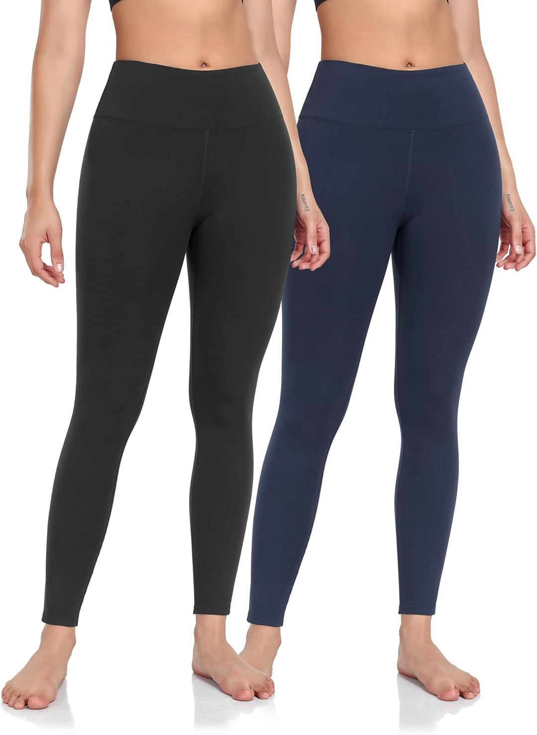 HOFISH Sport-Yogahose für Damen, hohe Taille, Bauchkontrolle, Workout, Laufen, Yoga, Leggings, S-XL,