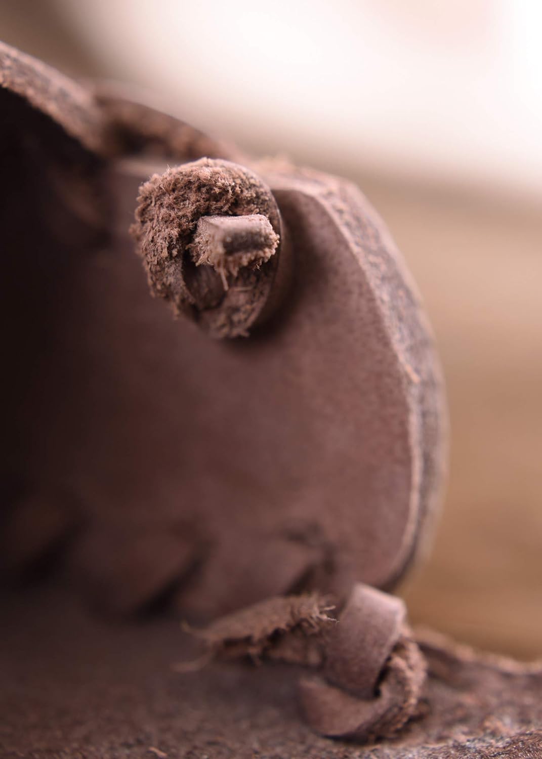 Ulfberth Ledertasche mit Zwei Schnallen, mittelbraun - Mittelalter - Wikinger - LARP