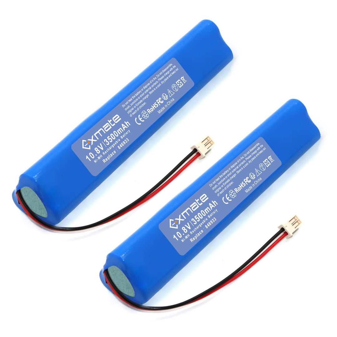 2X Exmate NI-MH 10.8 V 3500mAh Ersatz Akku für Velux Roller Shutter 946930 846933 946933 mit Kabel u