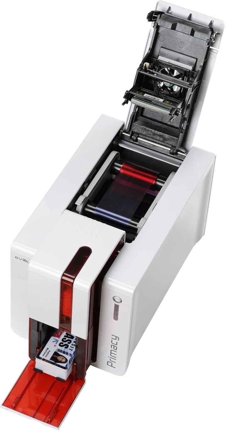 Evolis R5F002EAA Druckband, Schwarz, Blau, Rot, Gelb