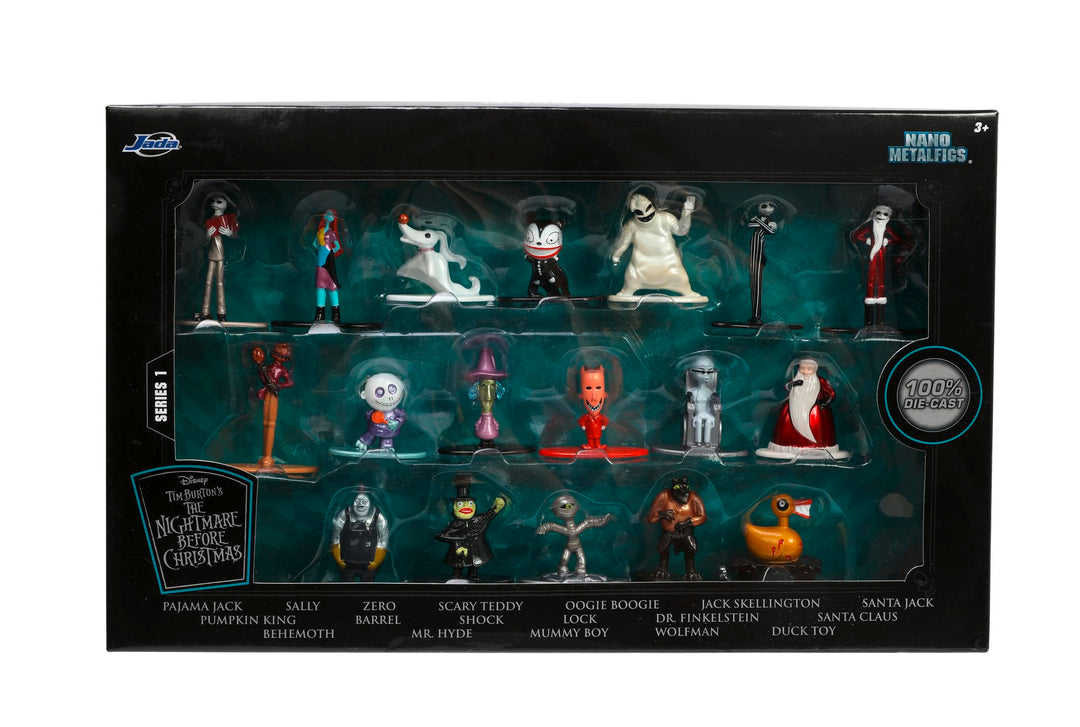 Jada Toys Nightmare Before Christmas Nano Multipack, Figuren-Set, 253075006 Casual, Casual