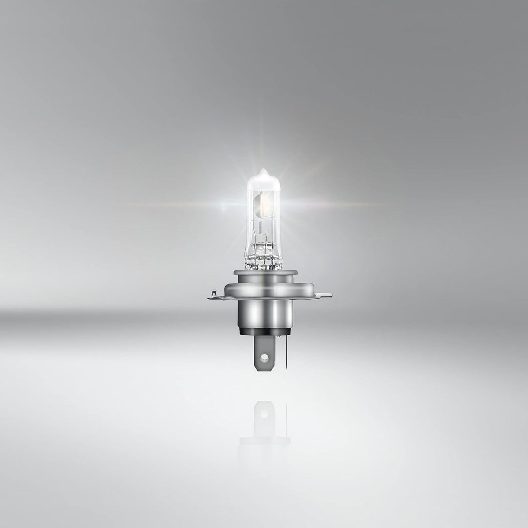 Osram Night Breaker Silver H4, +100% mehr Helligkeit, Halogen-Scheinwerferlampe, 64193NBS-HCB, 12V P