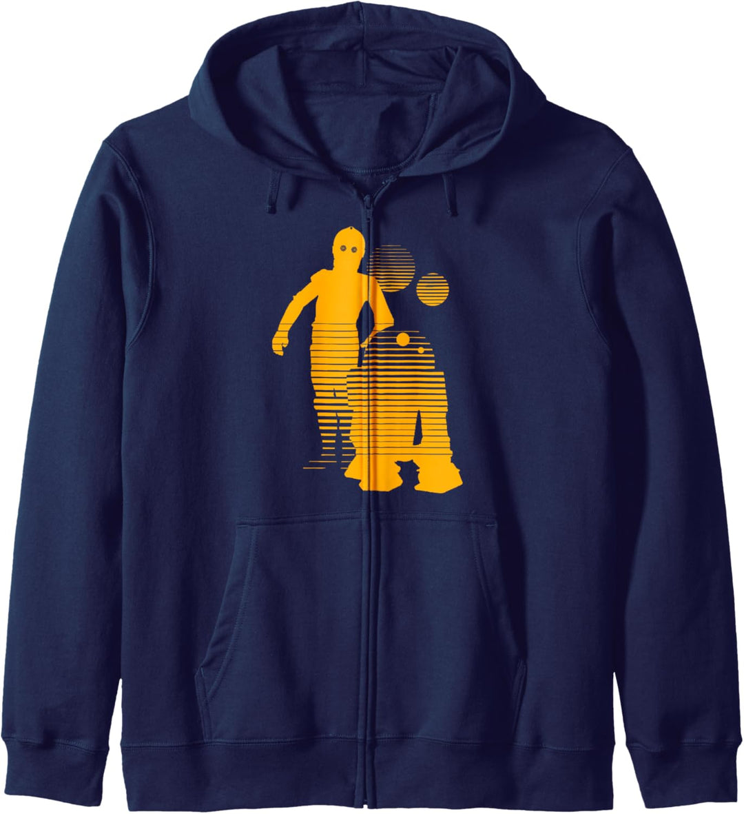 Star Wars R2-D2 & C-3PO Droid Sunset Retro Kapuzenjacke