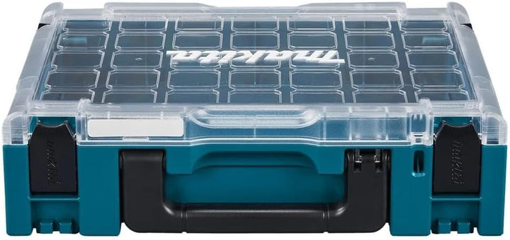 Makita 191X84-4 MAKPAC-Organizer, leer, ohne Boxeinsätze, Klarsichtdeckel, verknüpfbar an Koffersyst