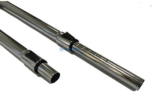 Teleskoprohr passend für AEG AUS Serie Ultra Silence, Saugrohr/Staubsaugerrohr 2 x 50cm lang