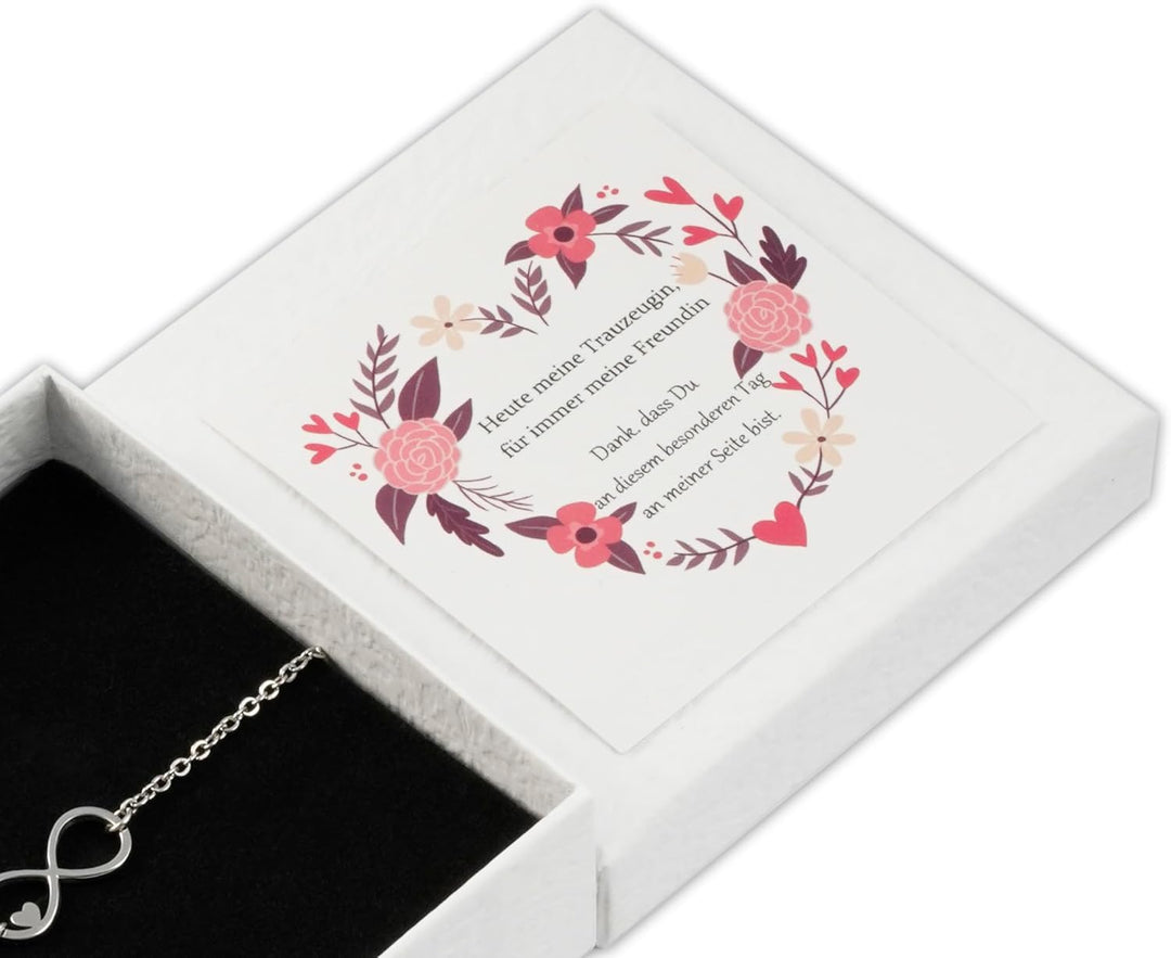 Brautmutter Armband, Brautmutter Geschenk mit Herz Armband und Karte - Heute Bin Ich Eine Braut, Mor