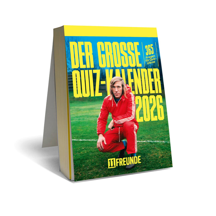 11 Freunde - Der grosse 11FREUNDE Quiz-Kalender 2026 – Tagesabreisskalender mit 365 Fussball-Fragen