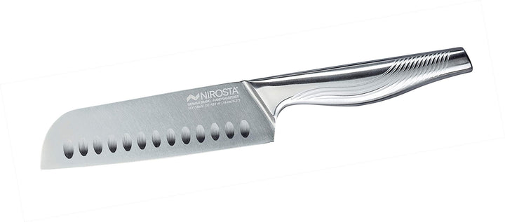Nirosta Santoku Messer Swing 30 cm – Hochwertiger Edelstahl – Santokumesser in Profi-Qualität für Ge