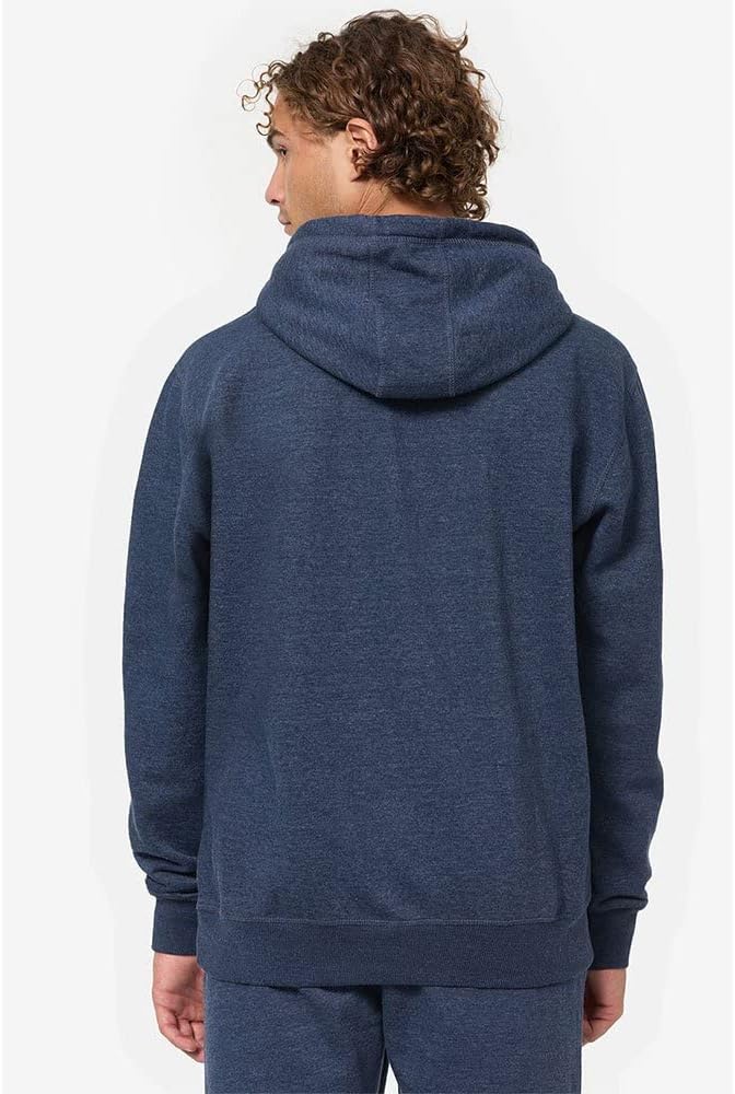 Lonsdale Herren Gledfield Sweatshirt L Marl Navy/Orange, L Marl Navy/Orange