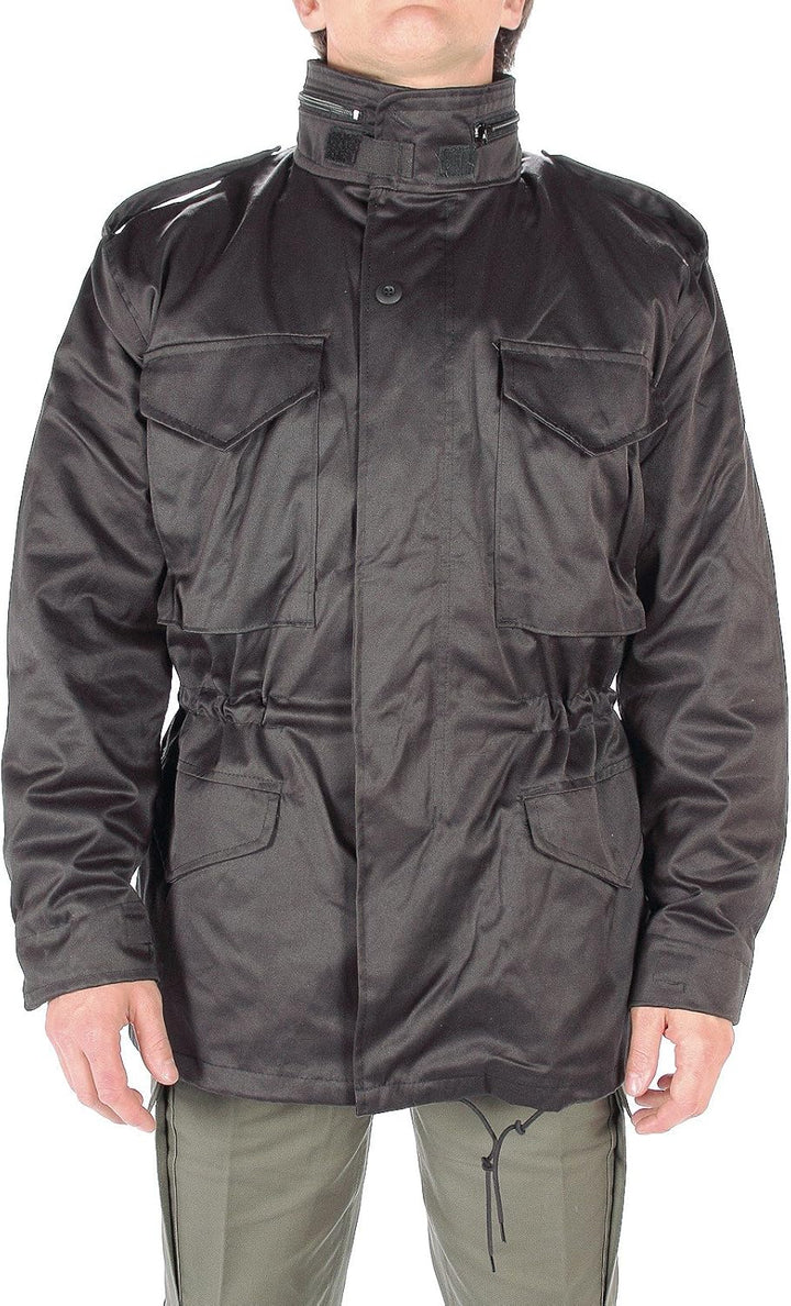 Mil-Tec Unisex Us M65 Jacke, Schwarz