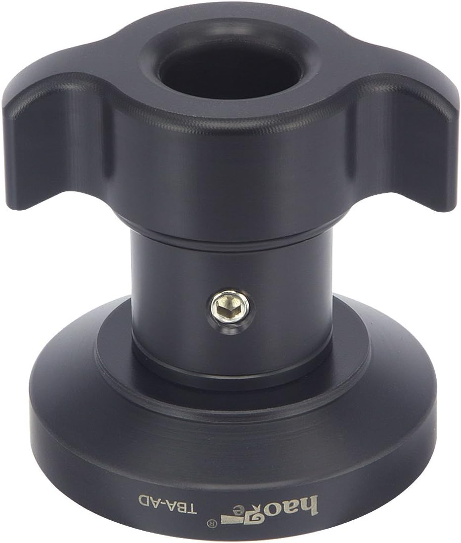 Haoge TBA-AD Spanngriff mit kurzem Gewinde, Knaufhalterung für Manfrotto Stativ Video Fluid Head Bow