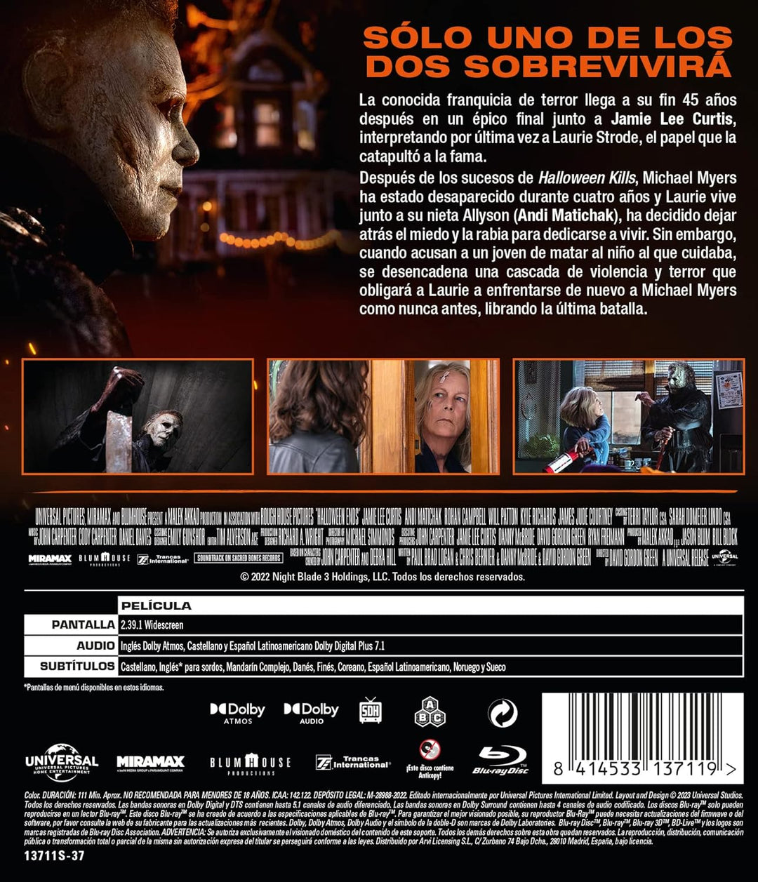 Halloween: el final - DVD