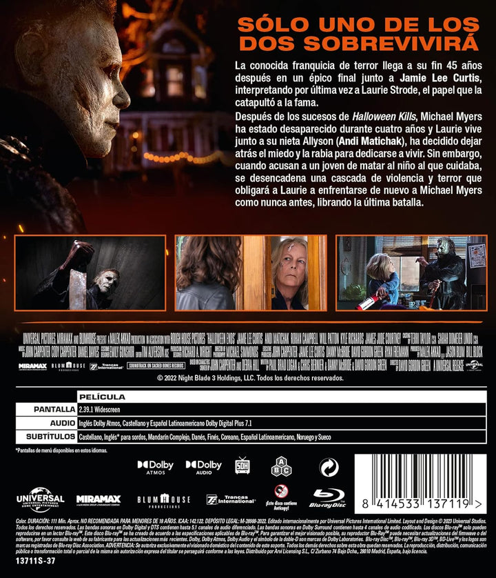Halloween: el final - DVD