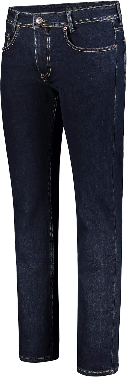 MAC Herren Straight Leg Jeanshose Arne 30W / 30L H611 Deep Blue Stonewash, 30W / 30L H611 Deep Blue