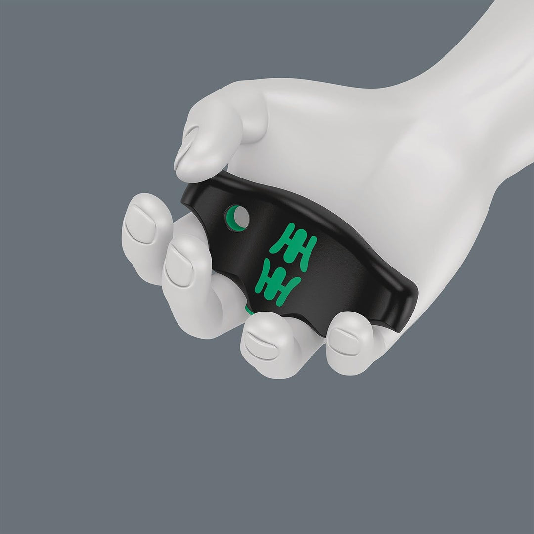 Wera 05023461001 416 RA Quergriff-Bit-Handhalter mit Ratschenfunktion und Rapidaptor Schnellwechself