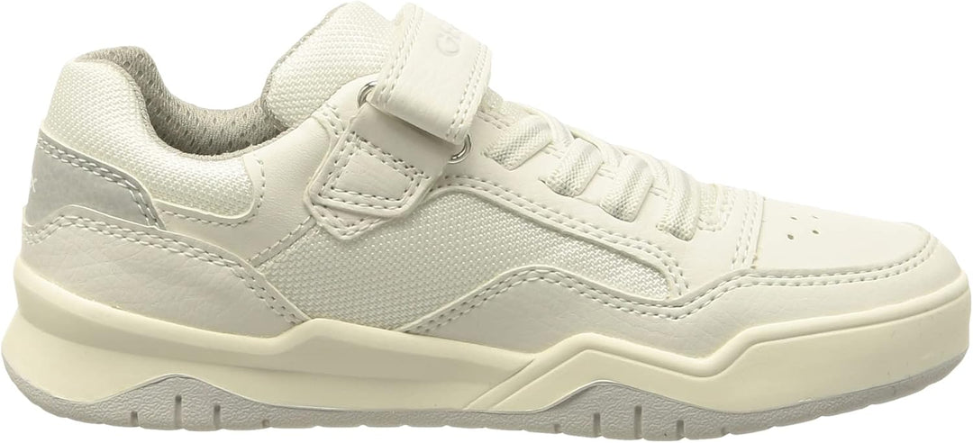Geox Jungen J Perth Boy B Sneakers 28 EU White Lt Grey, 28 EU White Lt Grey