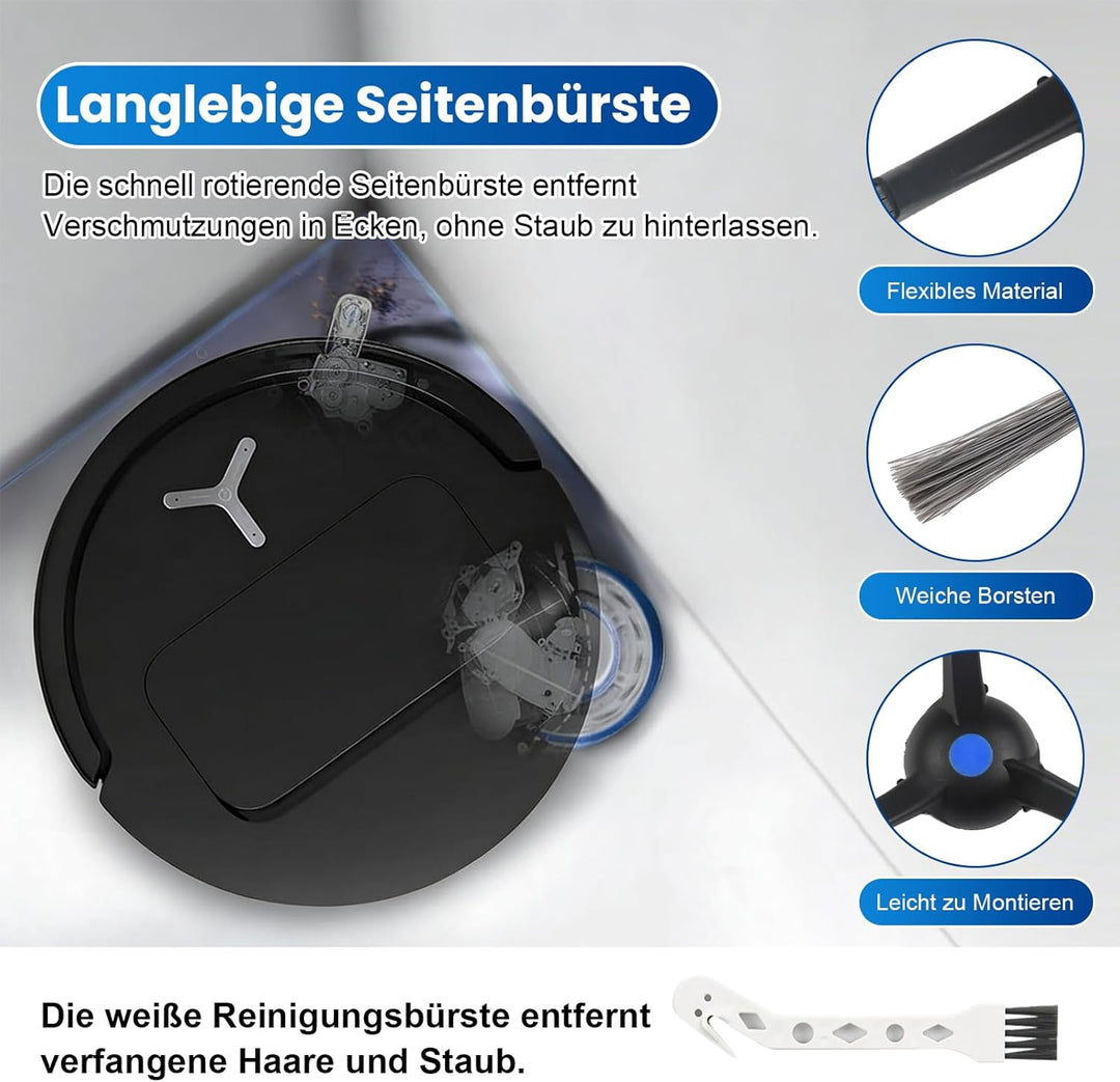 27 Stück Zubehör für Ecovacs Deebot T50 Omni / T50 Pro Omni / T50 Pro Gen2 / T50 Omni Gen2 Saugrobot