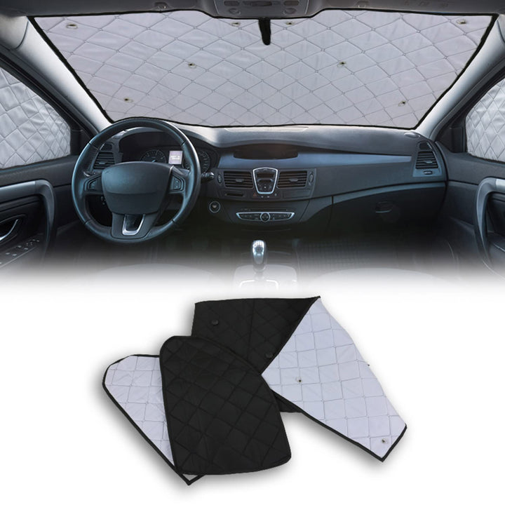Magnetischer Auto Vorhänge Sonnenschutz kompatibel mit Peugeot Expert Traveller 2017-2023