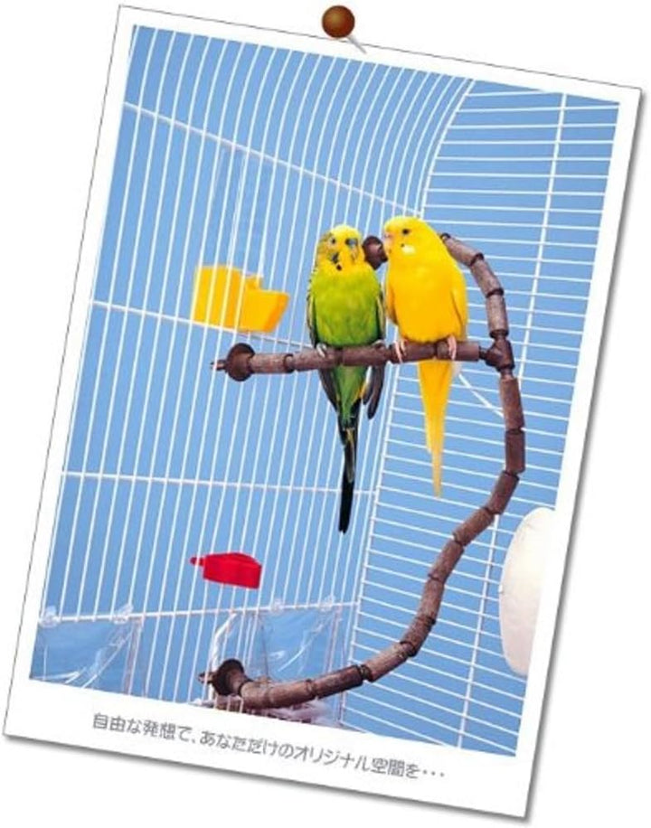 Ferplast 84190799 Stecksitzstange FLEX 4190, Durchmesser 12 mm, 79 teilig, braun 1.2Cm79Pack, 1.2Cm7