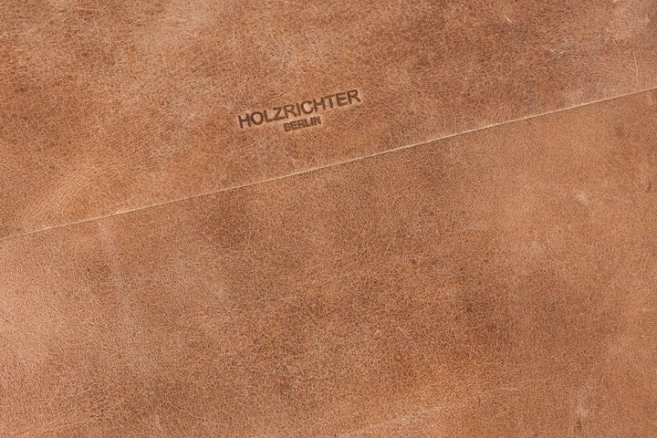 HOLZRICHTER Berlin Laptop 13“ Sleeve - Premium Hülle aus Leder – Ledertasche für Notebook Apple MacB