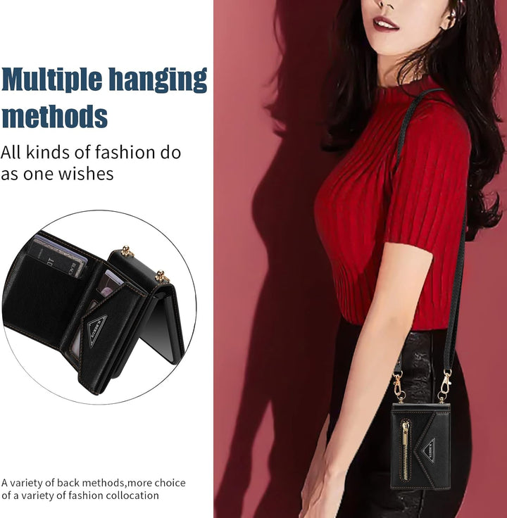 UDBKKDX Handyhülle für Samsung Galaxy Z Flip 4, Schutzhülle Mattes Leder mit Standfunktion hülle Kam