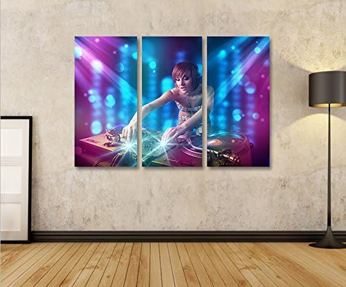 islandburner Bild Bilder auf Leinwand DJ 3p XXL Poster Leinwandbild Wandbild Art up Your Life ®