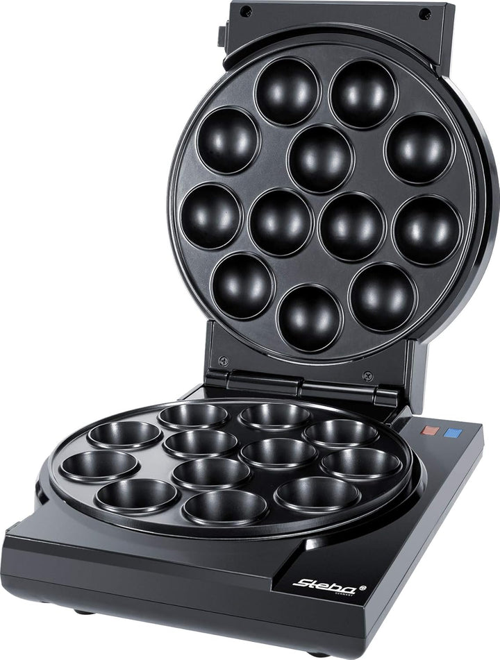 Steba CM 3 Cake-Maker "3 in 1",3 antihaftbeschichtete Platten für Cake-Pops, Muffins und Donuts,Plat