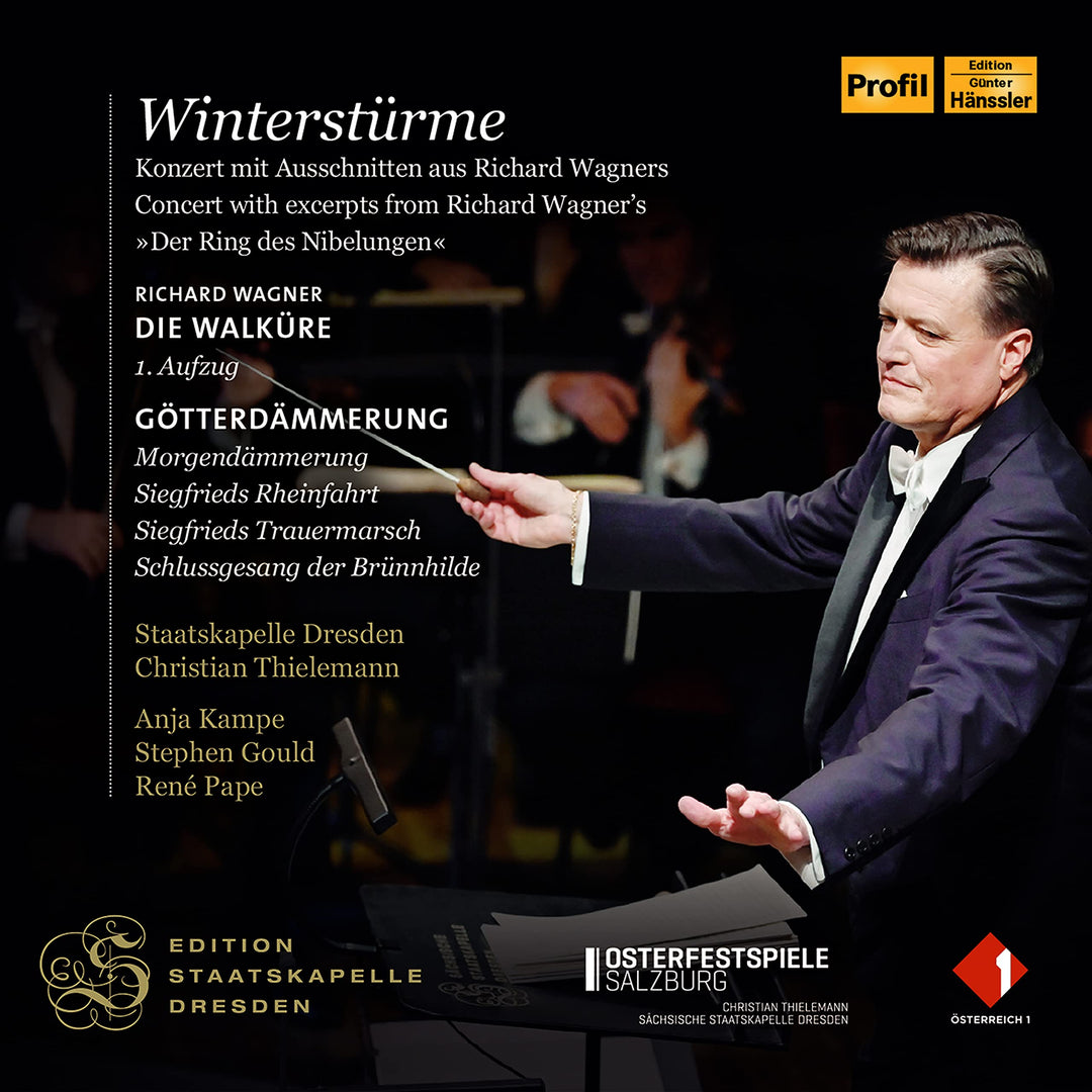 Wagner: Winterstürme-Salzburger Festspiele, Audio-CD