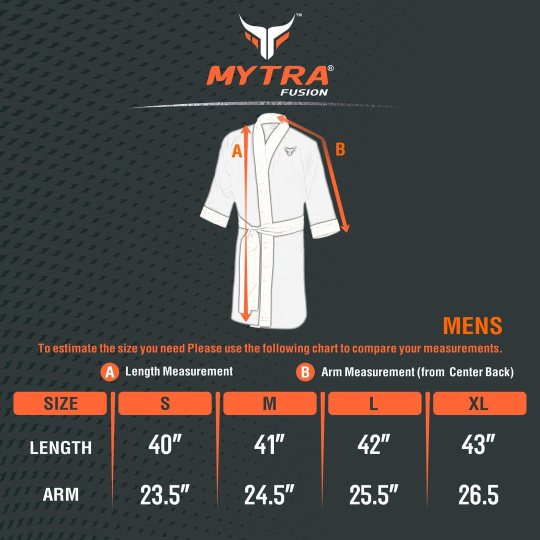 Mytra Fusion boxing robe training robe personalized Muay thai gown S Rot, S Rot