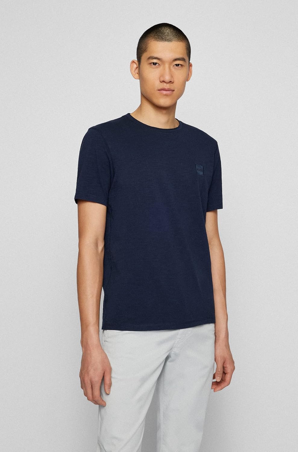 BOSS Herren Tegood T-Shirt L Dark Blue404, L Dark Blue404