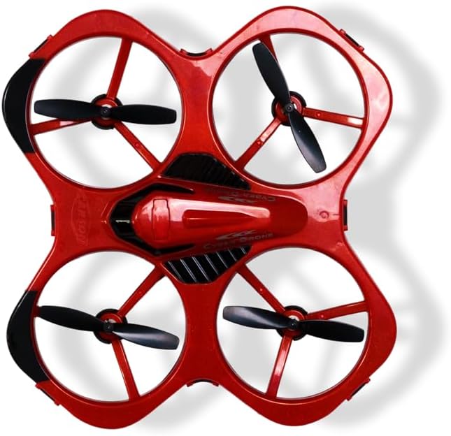Carson Cyber Drone IR RTF – RC Quadcopter mit 360° Flip, Headless Mode, Gyro-Stabilisierung, LED-Bel