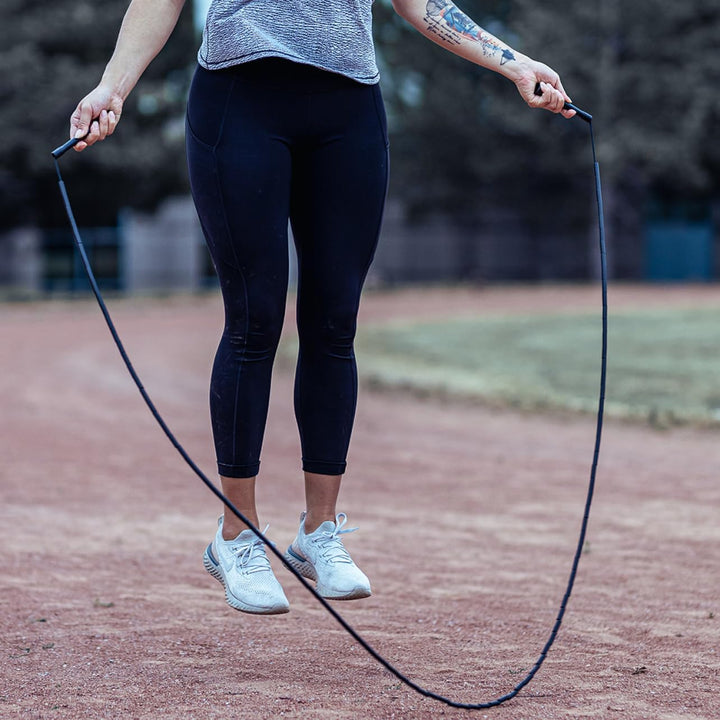 Elite SRS; Do Hard Things, Beaded Jump Rope - Adjustable Jump Ropes for Fitness with Unbreakable Han
