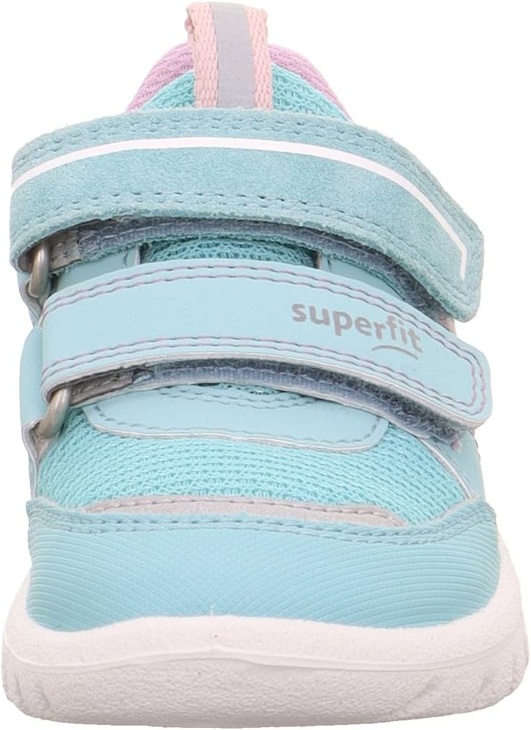 Superfit Mädchen Sport7 Mini Sneaker 1-006203Sneaker 20 EU Hellgrün Lila 7530, 20 EU Hellgrün Lila 7