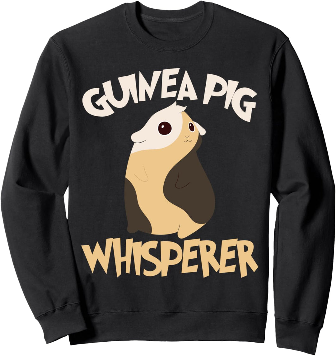 Meerschweinchen Flüsterer Tiere Guinea Pig Meerschweinchen Sweatshirt