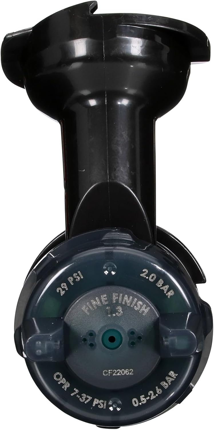 3M Fine Finish Hochleistungsdüsenkopf für Fliessbecher, 1.3 mm, grün, 26913 Schwarz 1.3 Fine Finish,