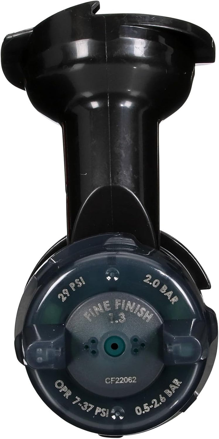 3M Fine Finish Hochleistungsdüsenkopf für Fliessbecher, 1.3 mm, grün, 26913 Schwarz 1.3 Fine Finish,