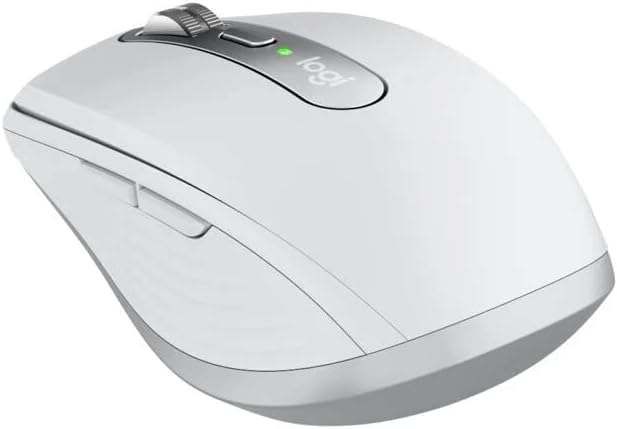 Logitech MX Anywhere 3 kompakte, leistungsstarke Maus – Kabellos, Magnetisches Scrollen, ergonomisch