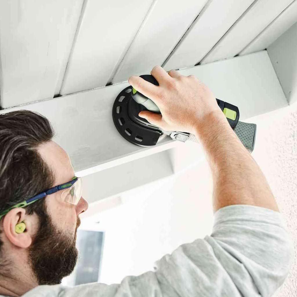 Festool Akku-Exzenterschleifer ETSC 125 3,0 I-Set (mit Akkupacks BP 18 Li 3,0, Schnellladegerät, Net